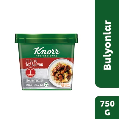 Knorr Et Suyu Toz Bulyon 750GR