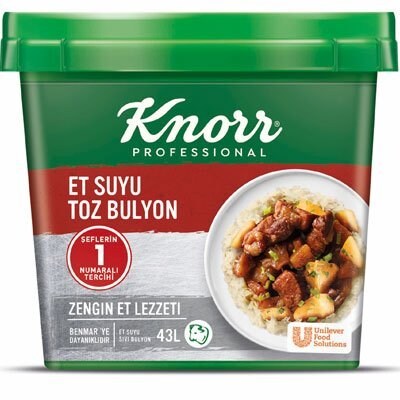knorr et suyu toz bulyon 750 g unilever food solutions