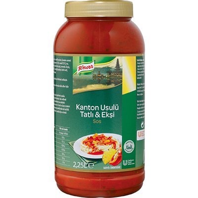 Knorr Kanton Usulü Tatlı Ekşi Sos 2,25 l -