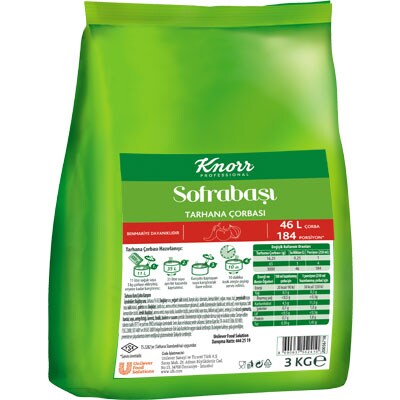 Knorr Sofrabaşı Tarhana Çorbası 3 kg -