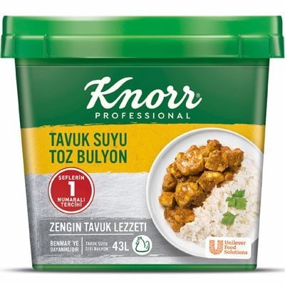 knorr tavuk suyu toz bulyon 750 g unilever food solutions