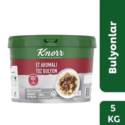 Knorr Et Aromalı Toz Bulyon 5 KG