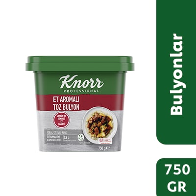 Knorr Et Aromalı Toz Bulyon 750GR