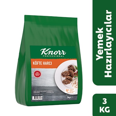 Knorr Köfte Harcı - Dengeli baharat oranına sahiptir. Dilediğiniz kadar baharat ekleyip farklı lezzetler yakalayabilirsiniz.