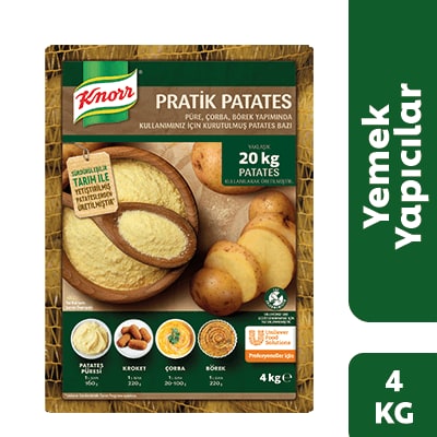 Knorr Pratik Patates 4KG