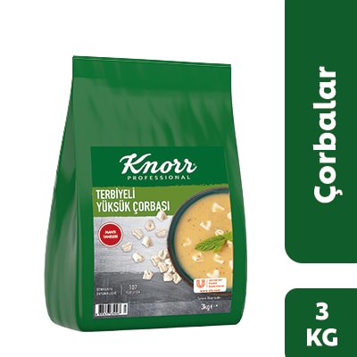 Knorr Terbiyeli Yüksük Çorbası 3KG - Yaklaşık 107 Porsiyon Çorba