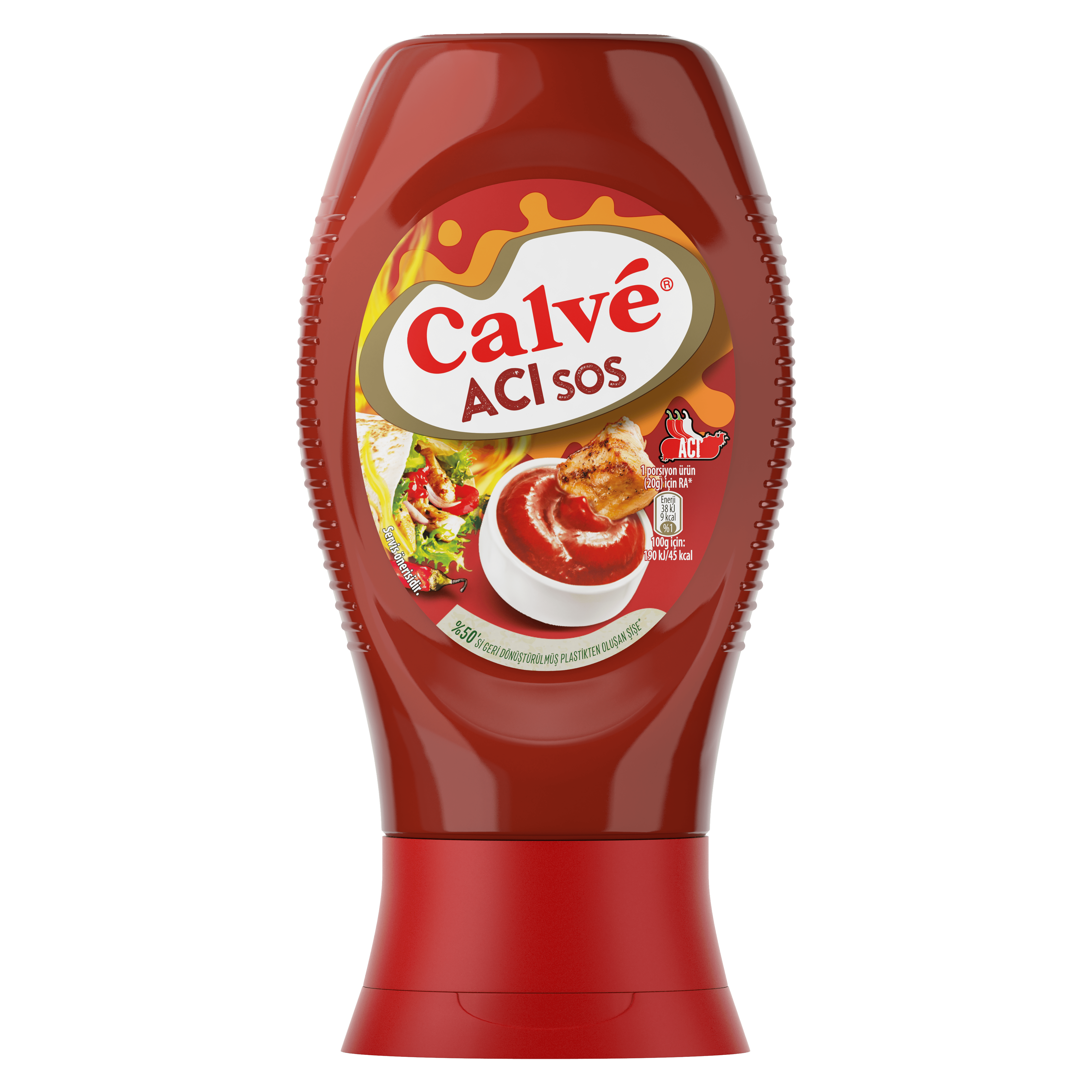 CALVE ACI SOS MPO 12X265G (PERAKENDE) - Farklı reçetelere uyumu ile her yemekte acı sevenlerin damak zevkine uygun ideal bir lezzet sunar.