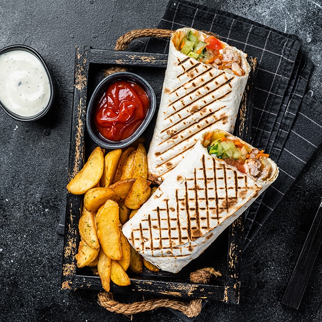 Köfteli Burrito Köfteli Burrito