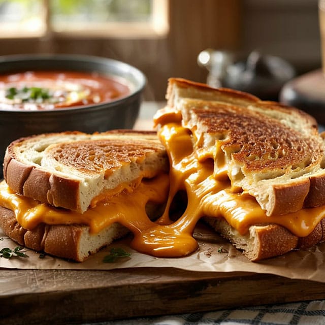 3 Malzemeli Hellmann’s Grilled Cheese