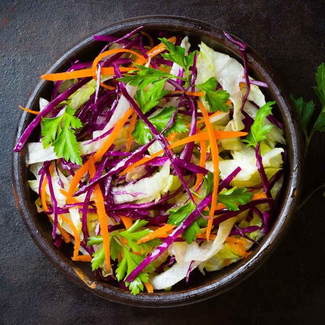 Lahana Salatası, Sirkeli Baharat Sos İle Lahana Salatası, Sirkeli Baharat Sos İle