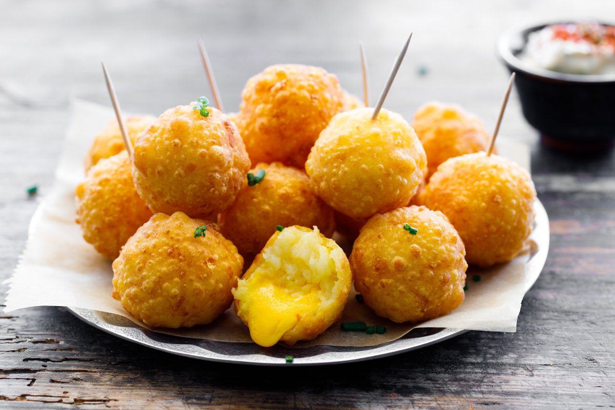 Peynirli Patates Lokmaları Peynirli Patates Lokmaları