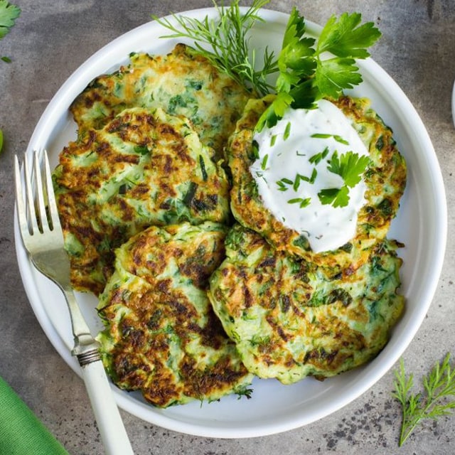 Sebzeli Patates Mücver Sebzeli Patates Mücver