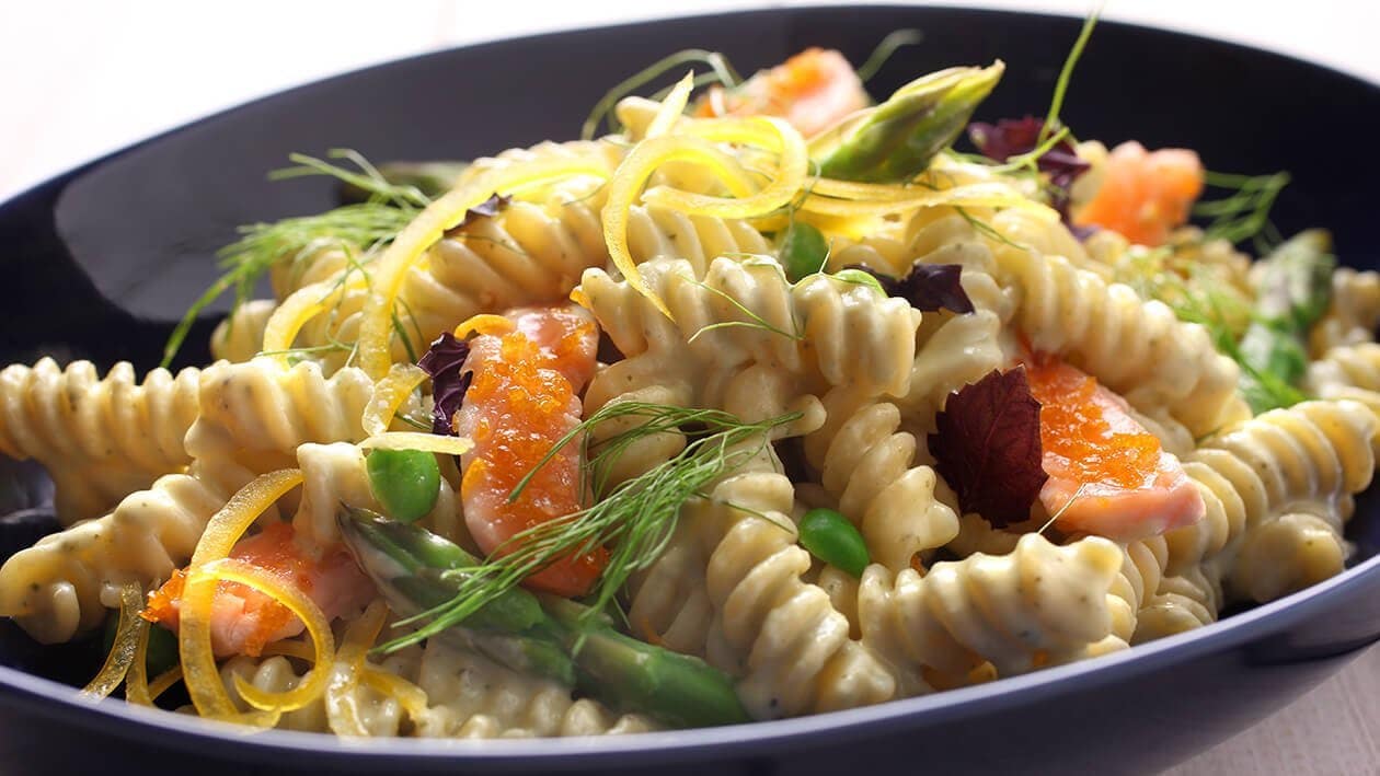 Somon ve Kuşkonmaz Fusilli – | UFS