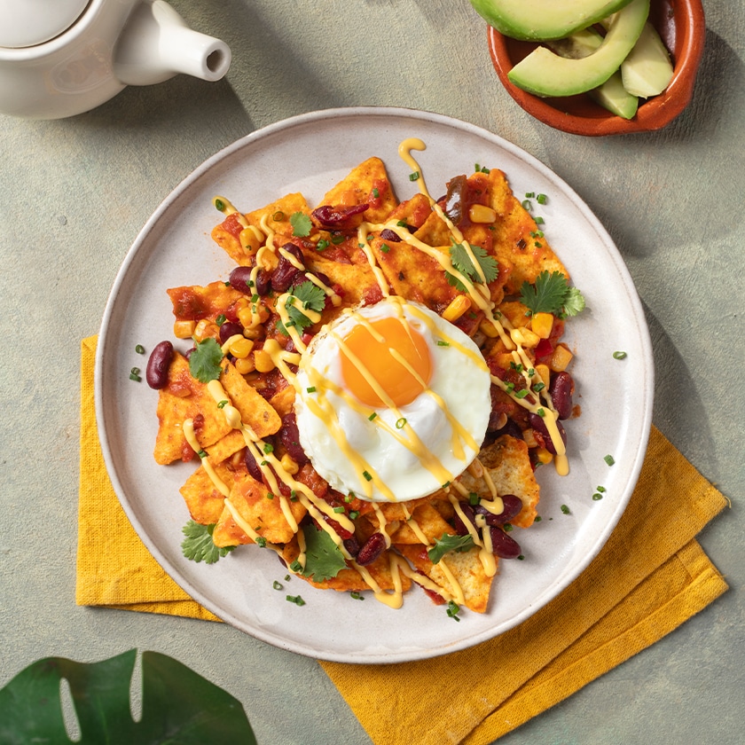Tortilla Cipsli Yumurta Tortilla Cipsli Yumurta