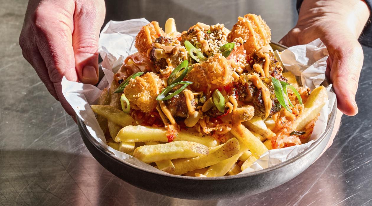 Izgara Kuzu ve Mango Salsalı Dolu Dolu Kimchi Patates – | UFS