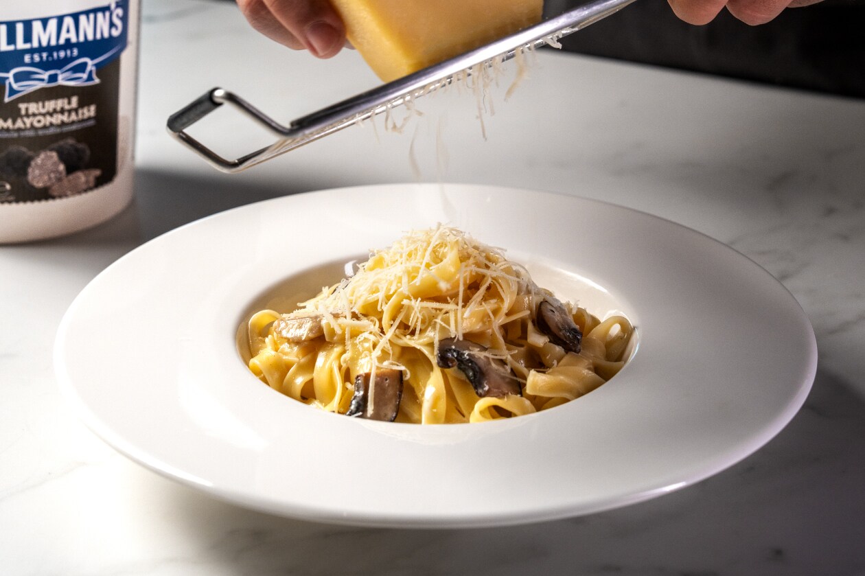 Tagliatelle ai Funghi & Truffle Cream – | UFS