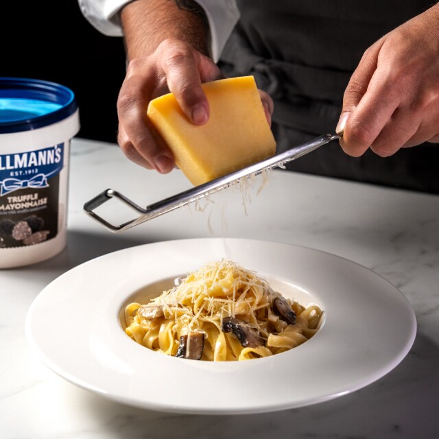 Tagliatelle ai Funghi & Truffle Cream