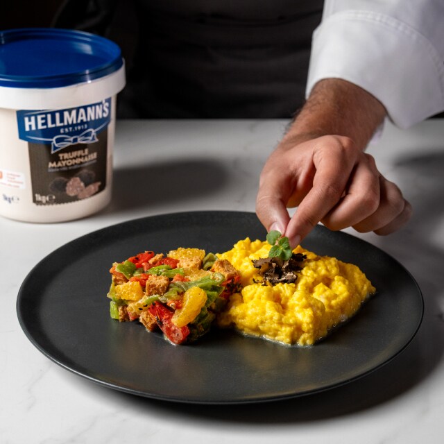 Truffle Scrambled Eggs