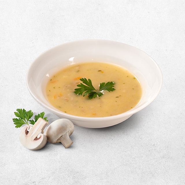 Karabuğdaylı Mantar Çorbası Karabuğdaylı Mantar Çorbası