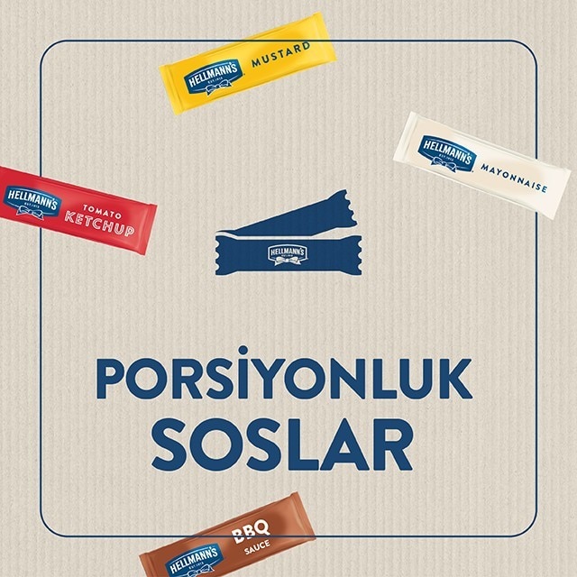 Porsiyonluk Soslar Porsiyonluk Soslar