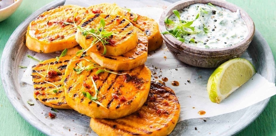 Ateş ve alev: Etsiz Izgara