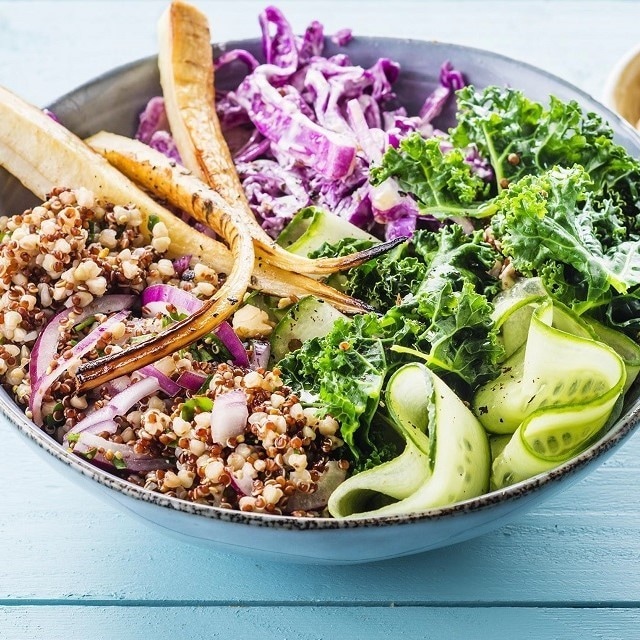 Tam öğün - salata nasıl ana yemeğe dönüştürülür