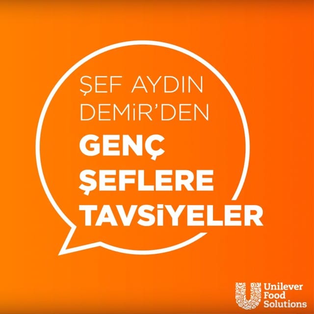 Şef Aydın Demir'den Genç Şeflere Tavsiyeler