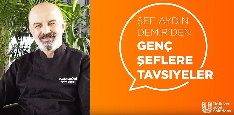 Şef Aydın Demir'den Genç Şeflere Tavsiyeler
