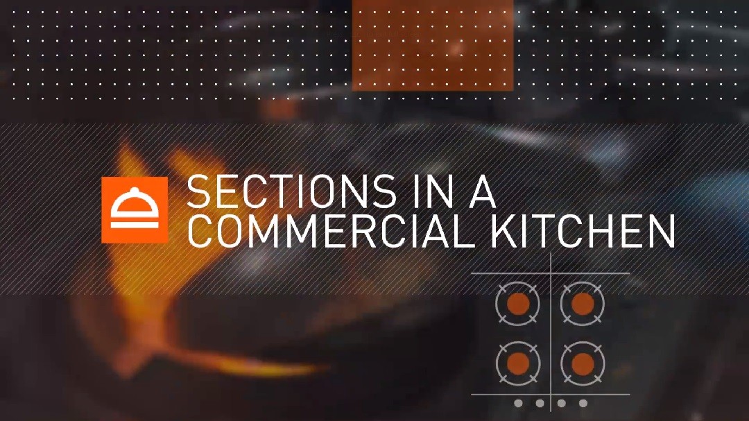 Sections in a Commercial Kitchen