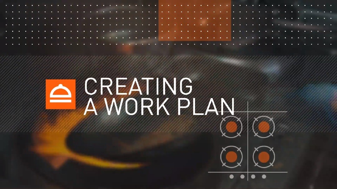Creating a workplan