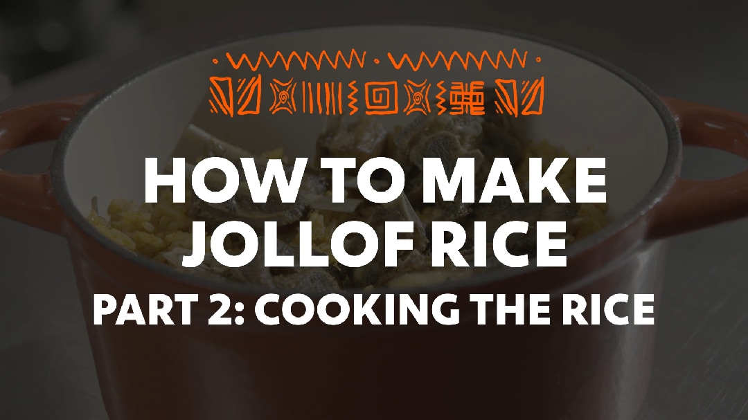 3. Nijerya Mutfağı: Jollof Pilavı Nasıl Yapılır? - Bölüm 2: Pilavı Pişirmek