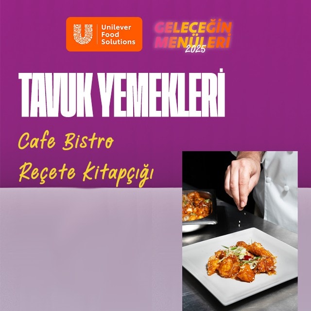 Cafe & Bistro Tavuk Yemekleri Reçete Kitapçığı